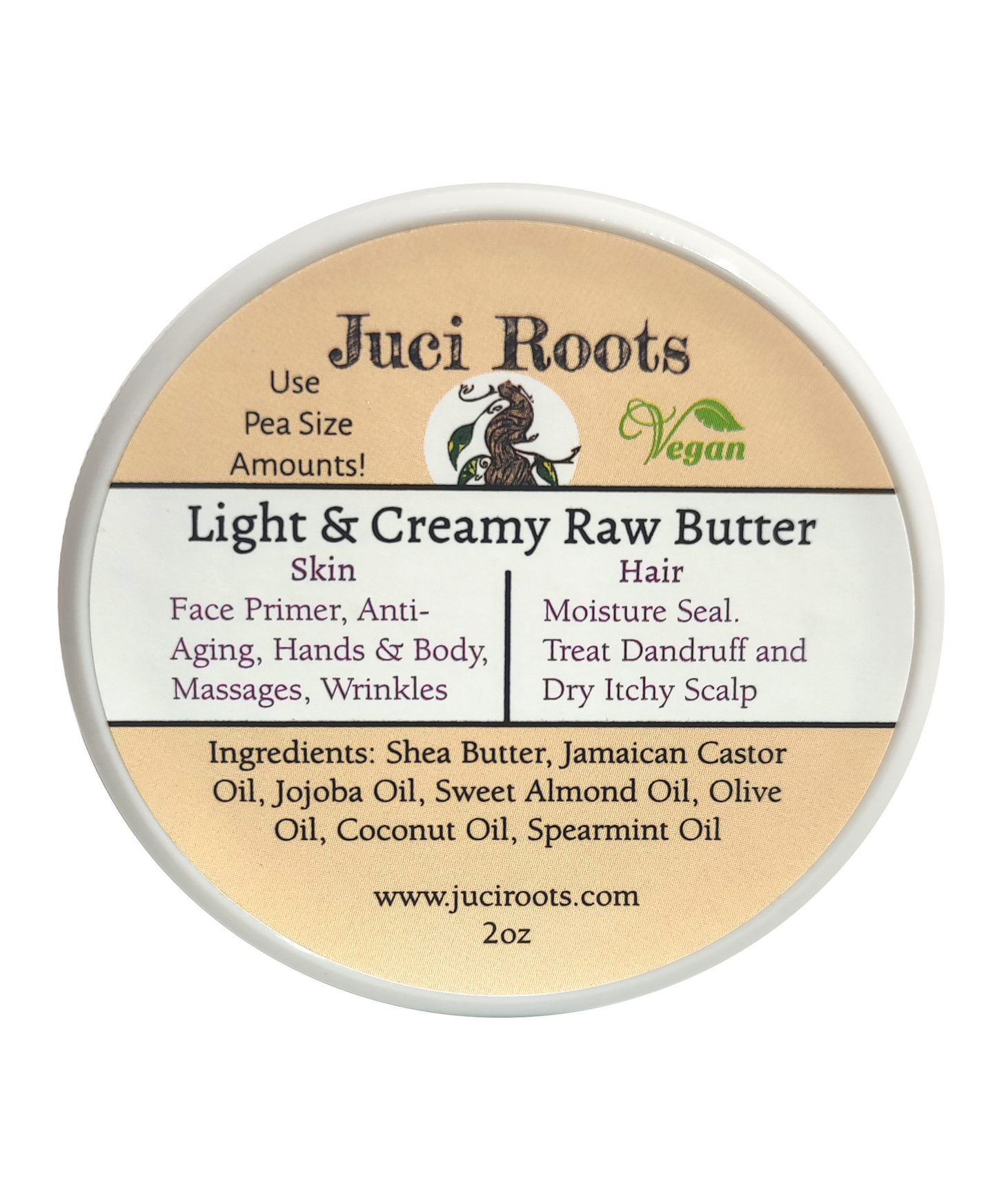 Mini Light & Creamy Body Butter 2oz